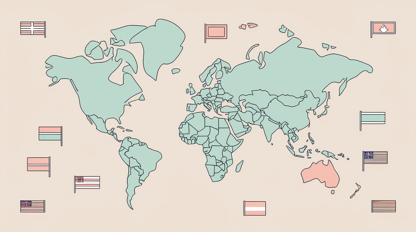 Featured image for Country and Nationality Names in English: Vocabulary Guide