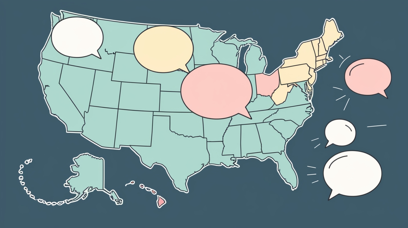 Featured image for Discover Fastest and Slowest Talking States in America