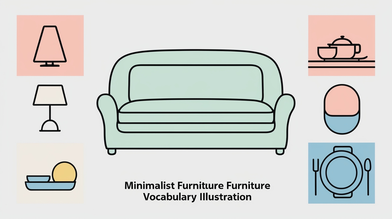 Featured image for Essential Vocabulary for Furniture and Home Items