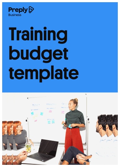 training budget template excel free download