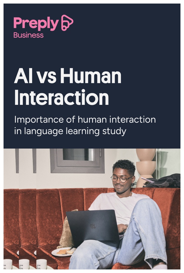 Importance of human interaction in language learning study
