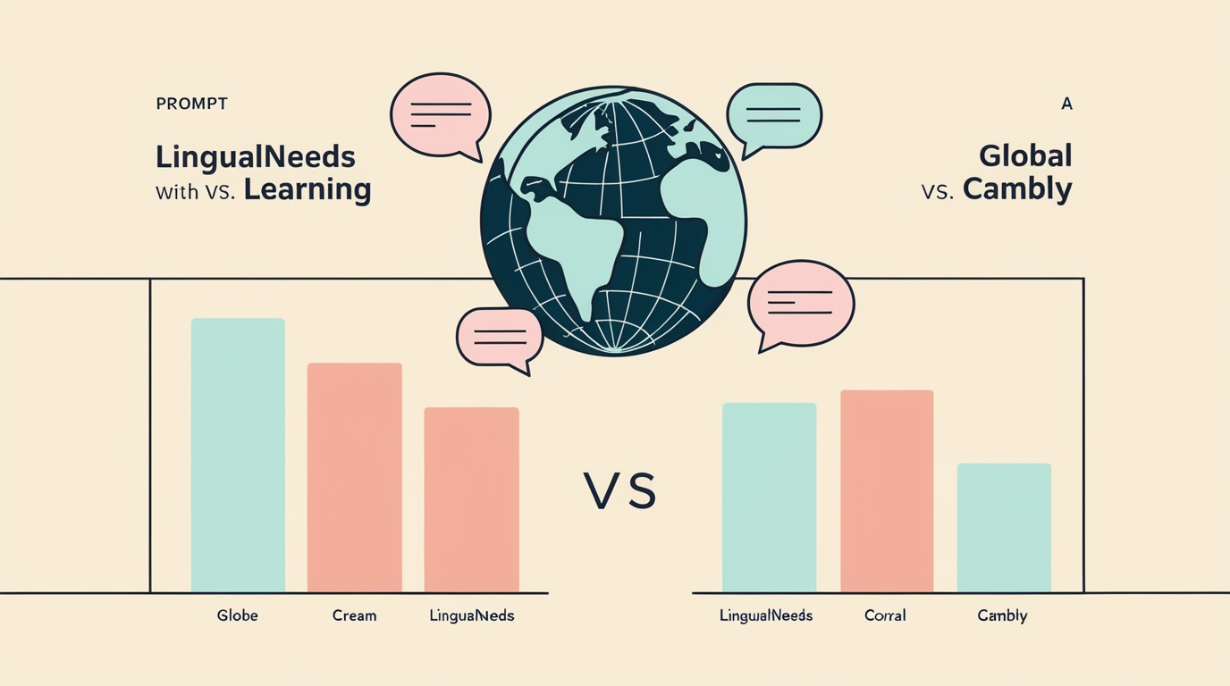 Featured image for LingualNeeds vs. Cambly: Comprehensive Features Comparison