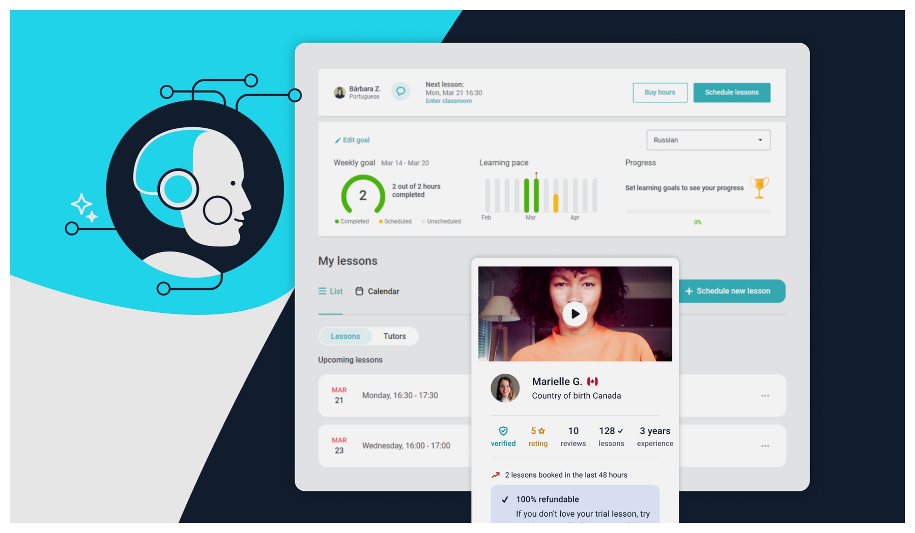 AI and online tutoring
