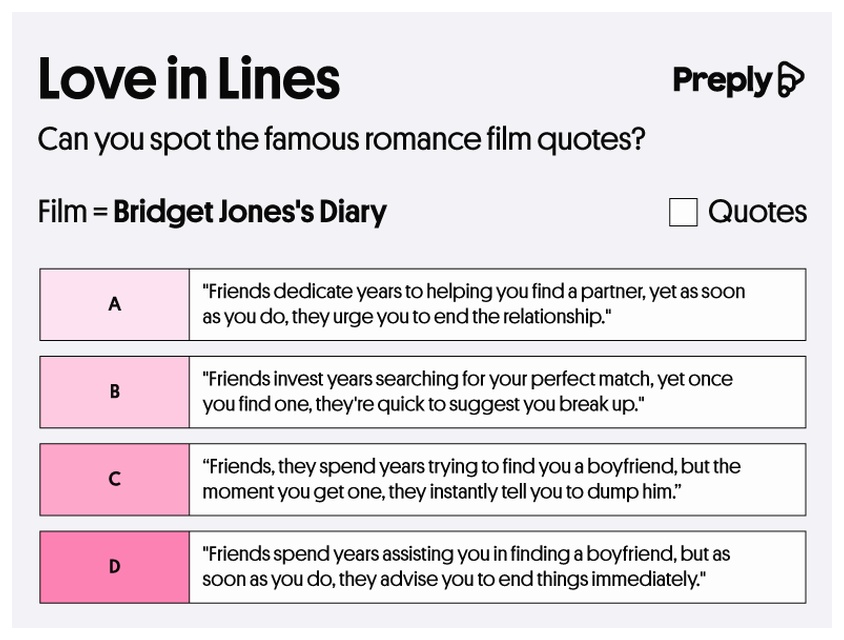 Love in Line_Bridget Jones’s Diary