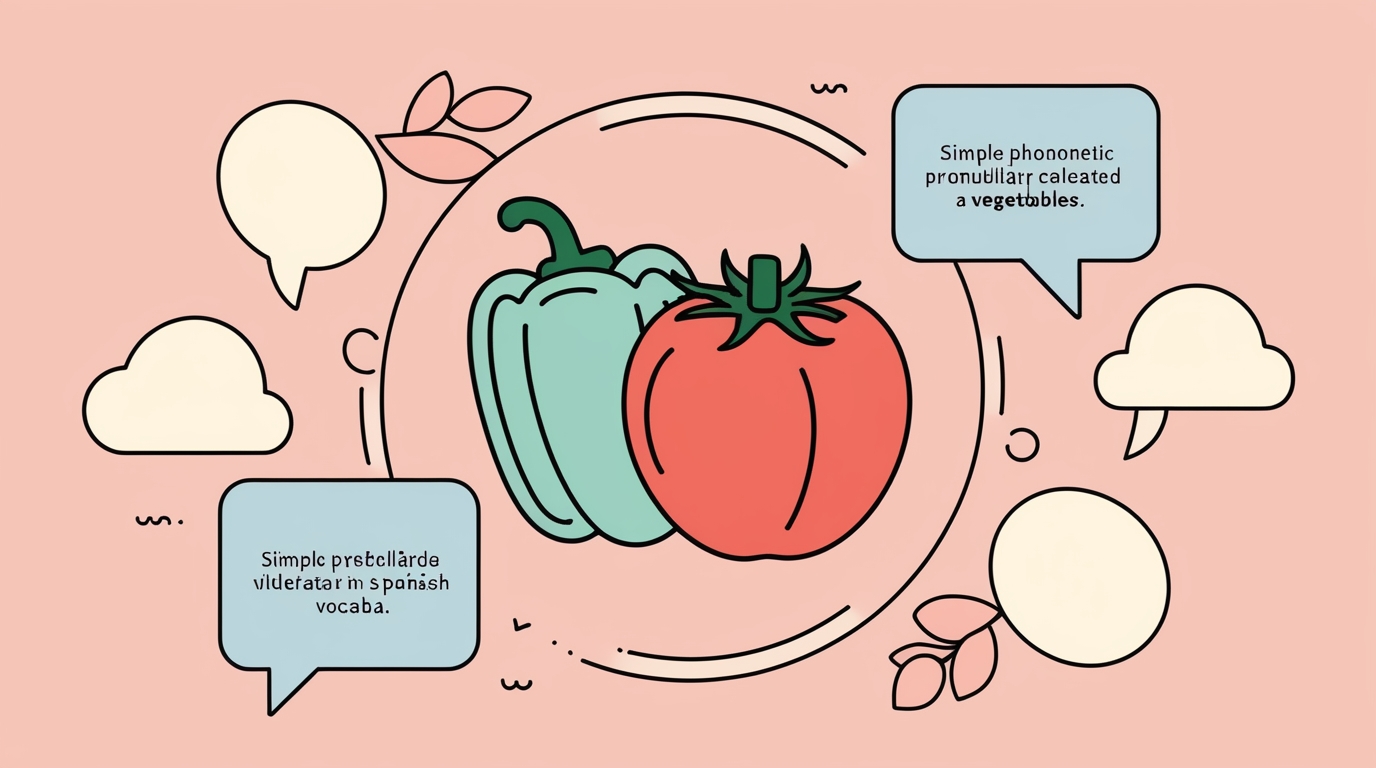 Featured image for Spanish Vegetable Vocabulary: Your Guide to Pronunciation