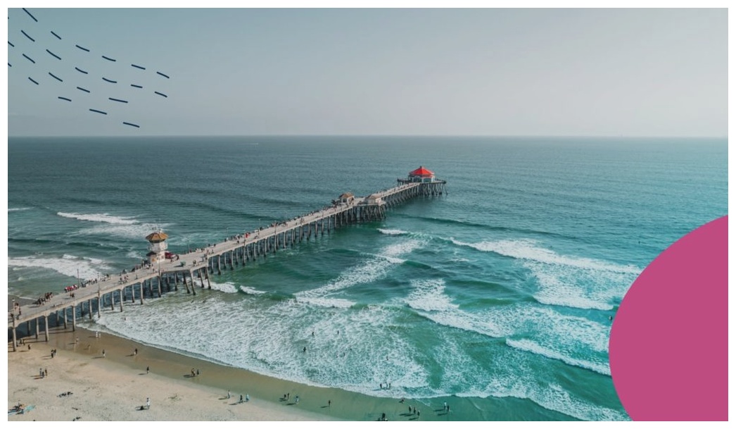 orange, california beach