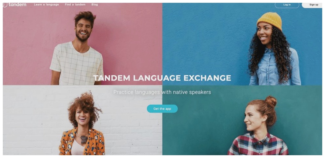 Tandem language exchange 2020