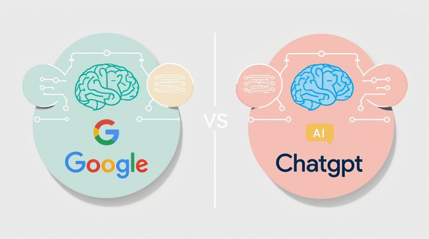 Featured image for Which is smarter: Google or ChatGPT?