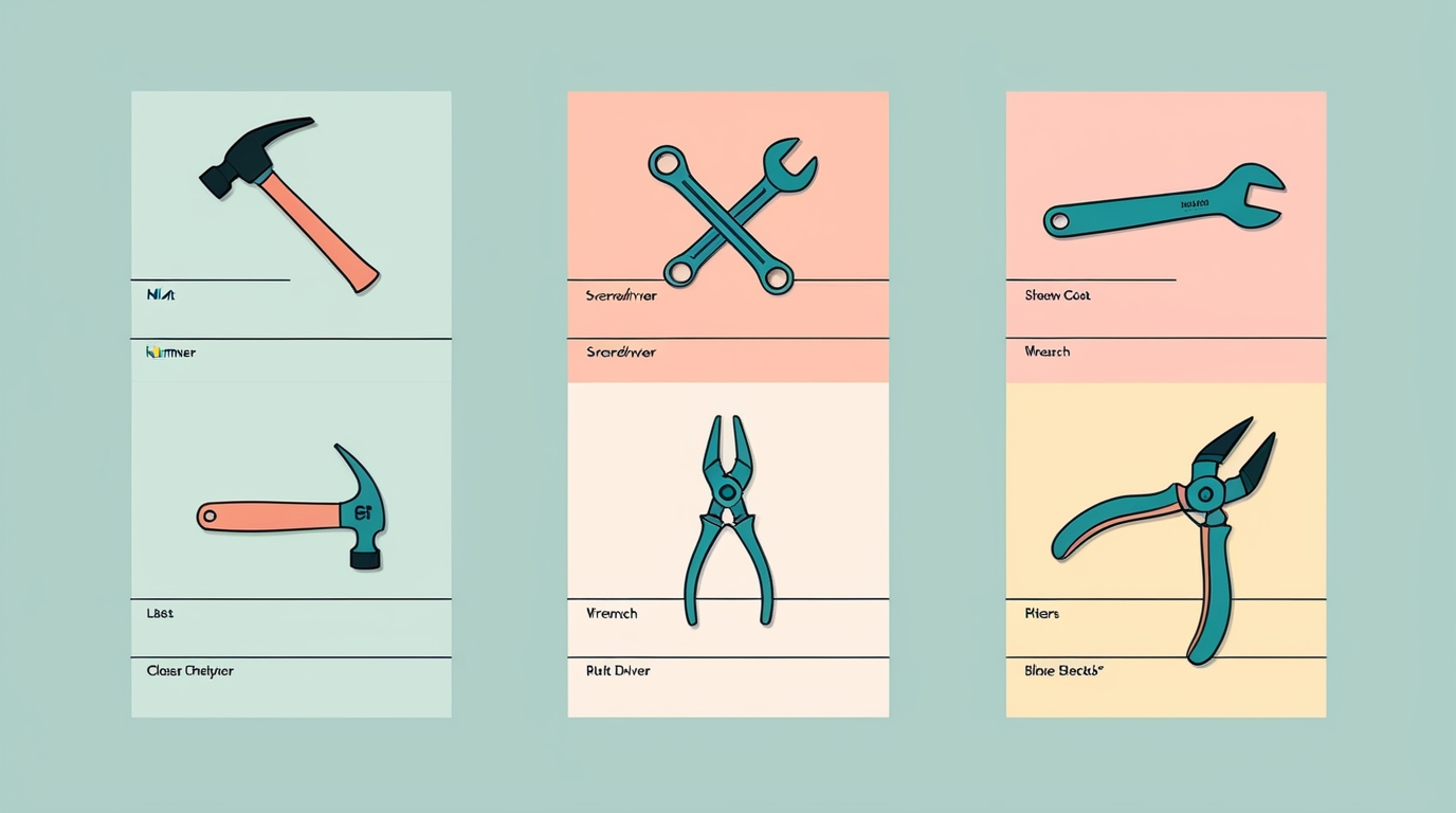 Featured image for 30+ Common Household Tools and Their English Names