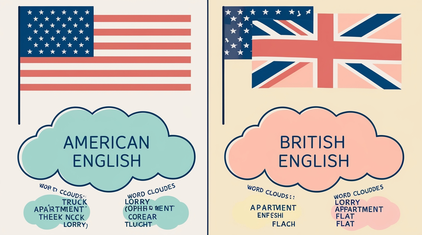 Featured image for Exploring Vocabulary Differences Between American and British English