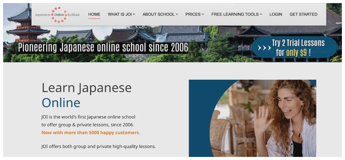 japanese online institute