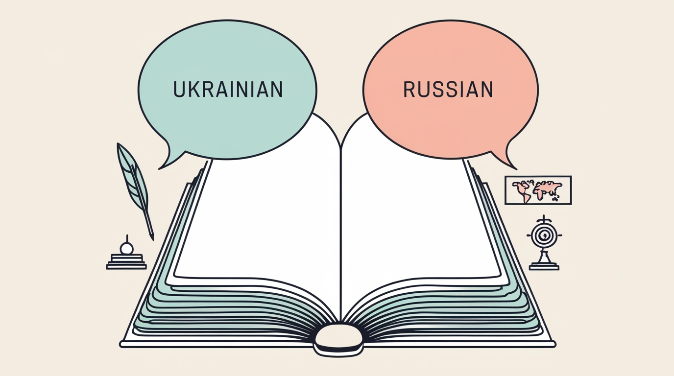 Featured image for Ukrainian vs. Russian: Key Differences Explained